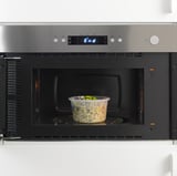 IKEA 365+ Food container with lid, round/plastic, 750 ml