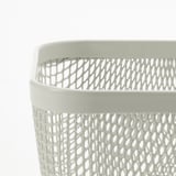 IKEA 365+ Food storage basket, metal/white, 14x14x10 cm