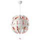 IKEA PS 2014 Pendant lamp, white/copper-colour, 52 cm