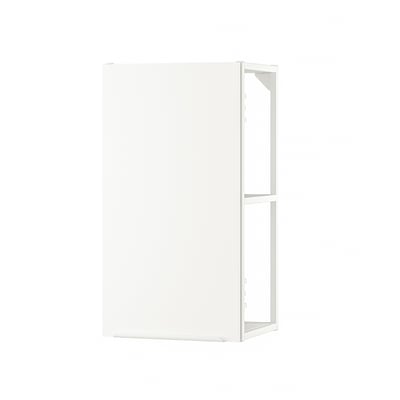 JÄRNBODA Wall cabinet, with shelf and door white, 40x32x75 cm