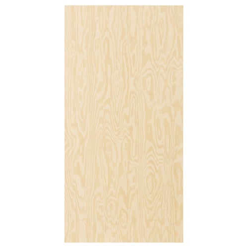 KALBÅDEN light wood door; smooth texture, modern design; fits platsa system.