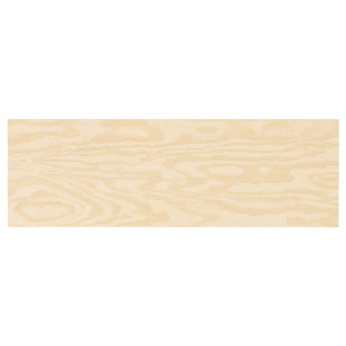 KALBÅDEN pine-style drawer front in light beige.