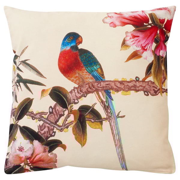 Buy Kalfly Cushion Cover Bird Red Online Ikea