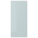 KALLARP Cover panel, high-gloss light grey-blue, 39x86 cm