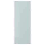 KALLARP Door, high-gloss light grey-blue, 30x80 cm