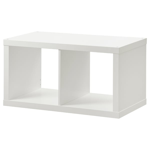 KALLAX Shelving unit, white, 77x41 cm