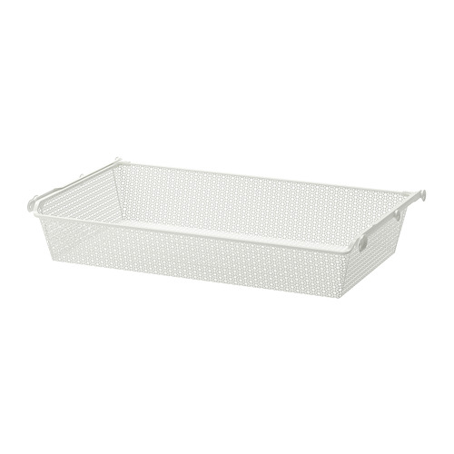 KOMPLEMENT Metal basket with pullout rail 100x58 cm IKEA