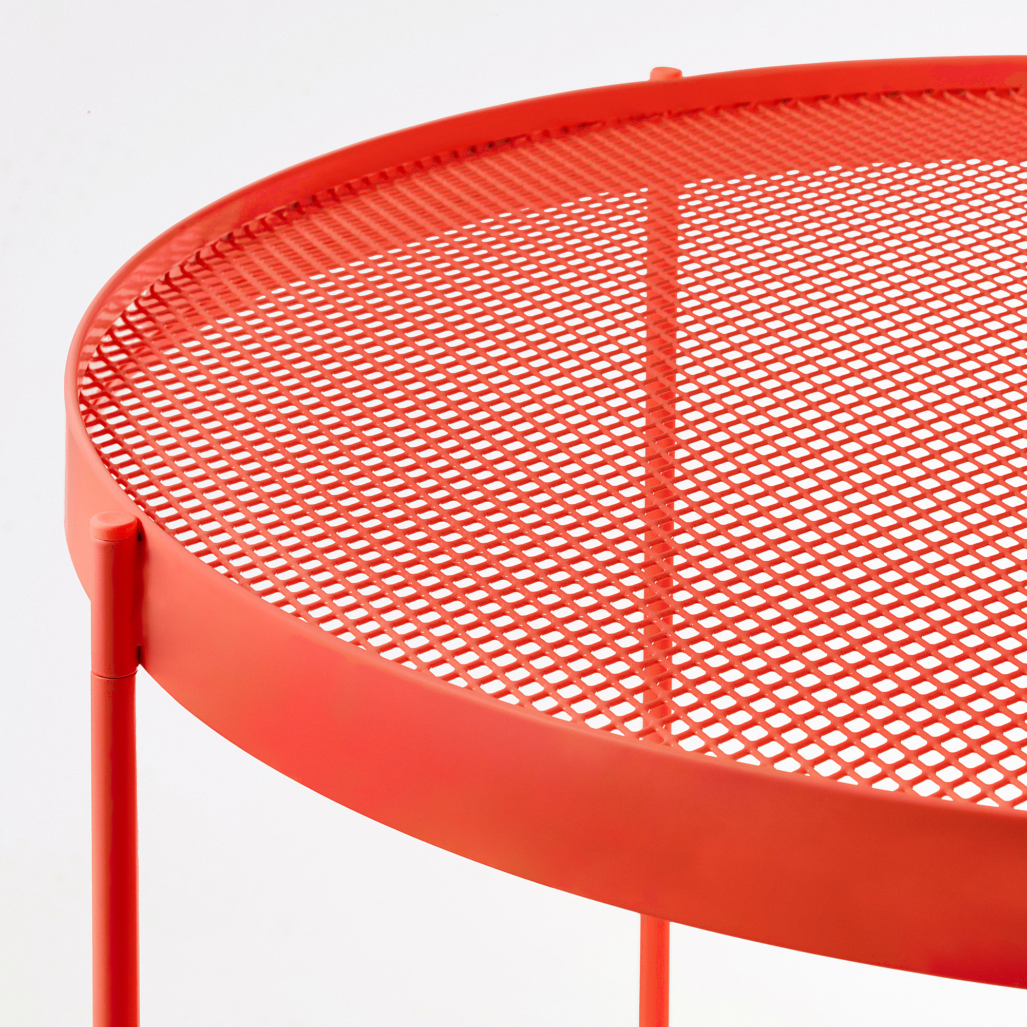 KROKHOLMEN Coffee table, outdoor, orange, 73 cm IKEA