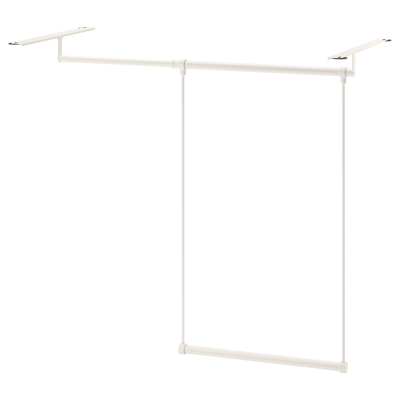 LÄTTHET Clothes rail for frame white IKEA