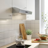 LAGAN Wall mounted extractor hood, stainless steel, 60 cm