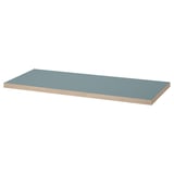 LAGKAPTEN Table top, grey-turquoise, 120x60 cm