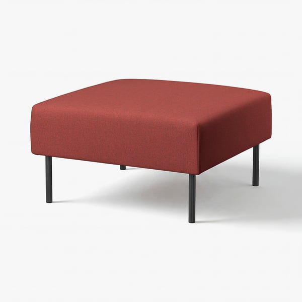 LILLEHEM 1-seat module, Gunnared brown-red/metal