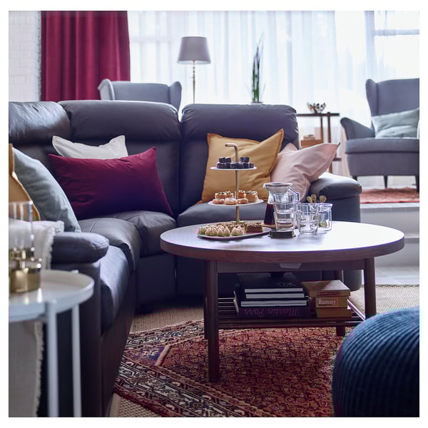 Listerby Coffee Table Brown 90 Cm Ikea