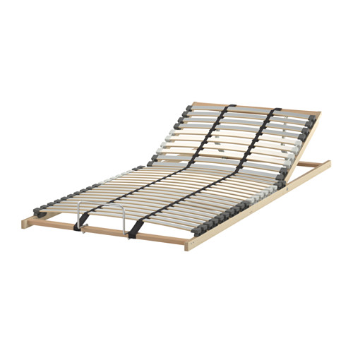 LÖNSET Slatted bed base, adjustable 90x200 cm IKEA