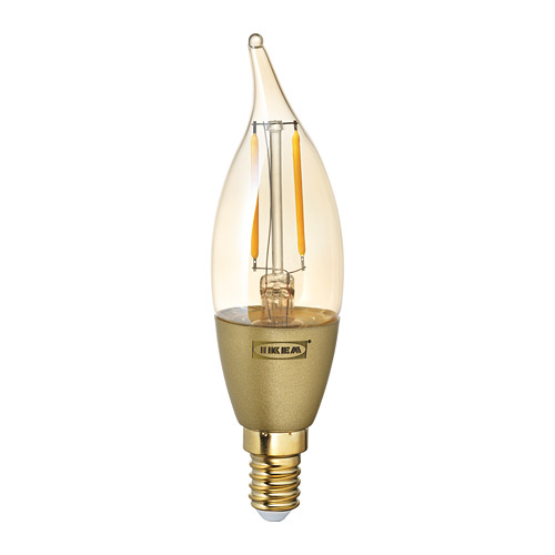 LUNNOM LED bulb E14 200 lumen IKEA