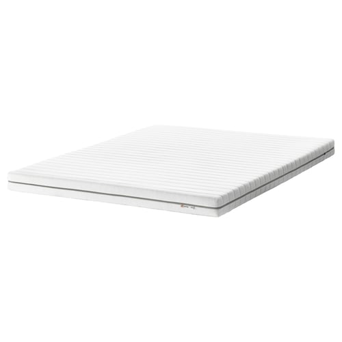 MALFORS Foam mattress - medium firm, white - IKEA