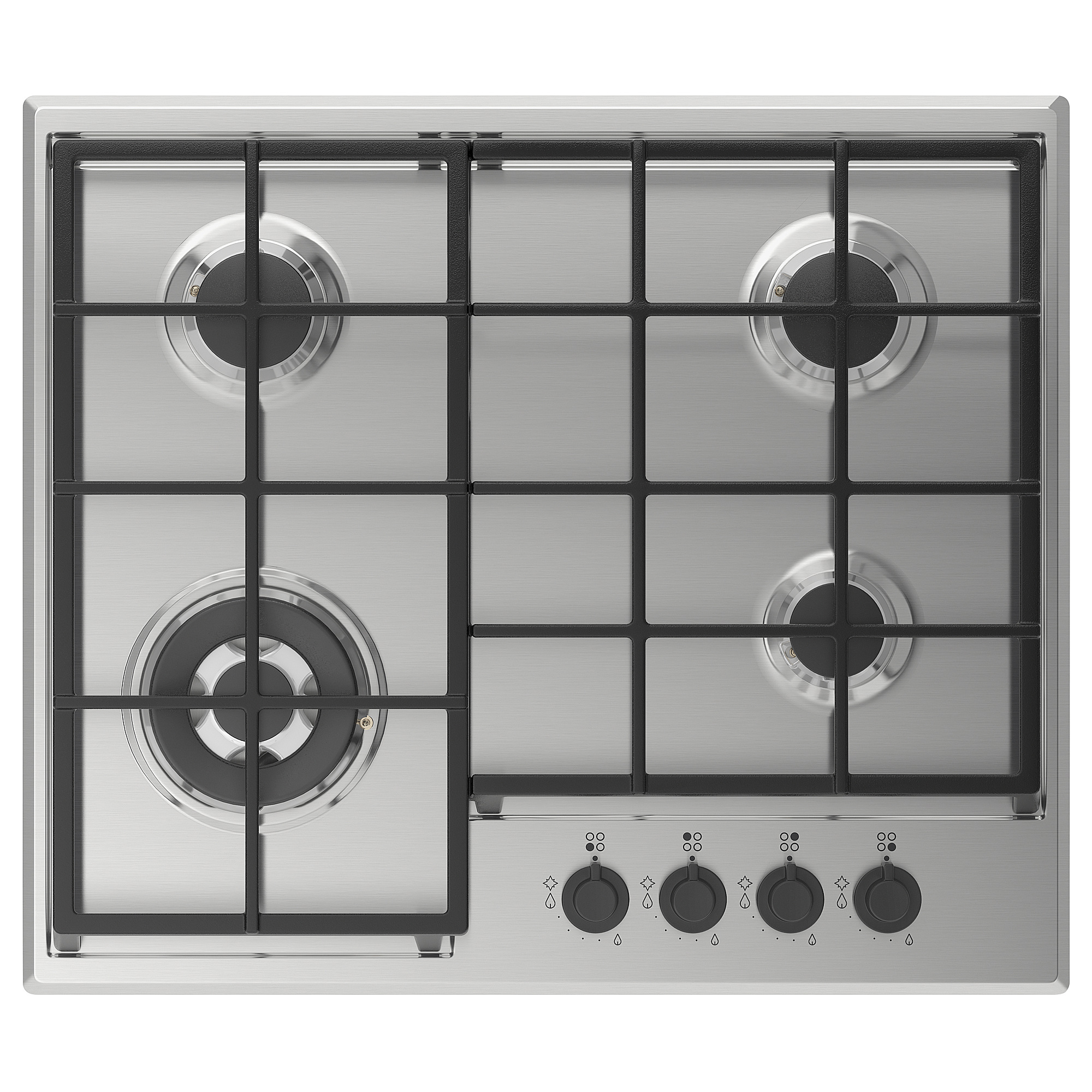 MATMÄSSIG Gas hob stainless steel IKEA