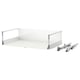 Option: MAXIMERA Drawer, high, white, 80x45 cm