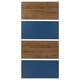 MEHAMN: wood/blue sides, sliding panels, 10-year guarantee