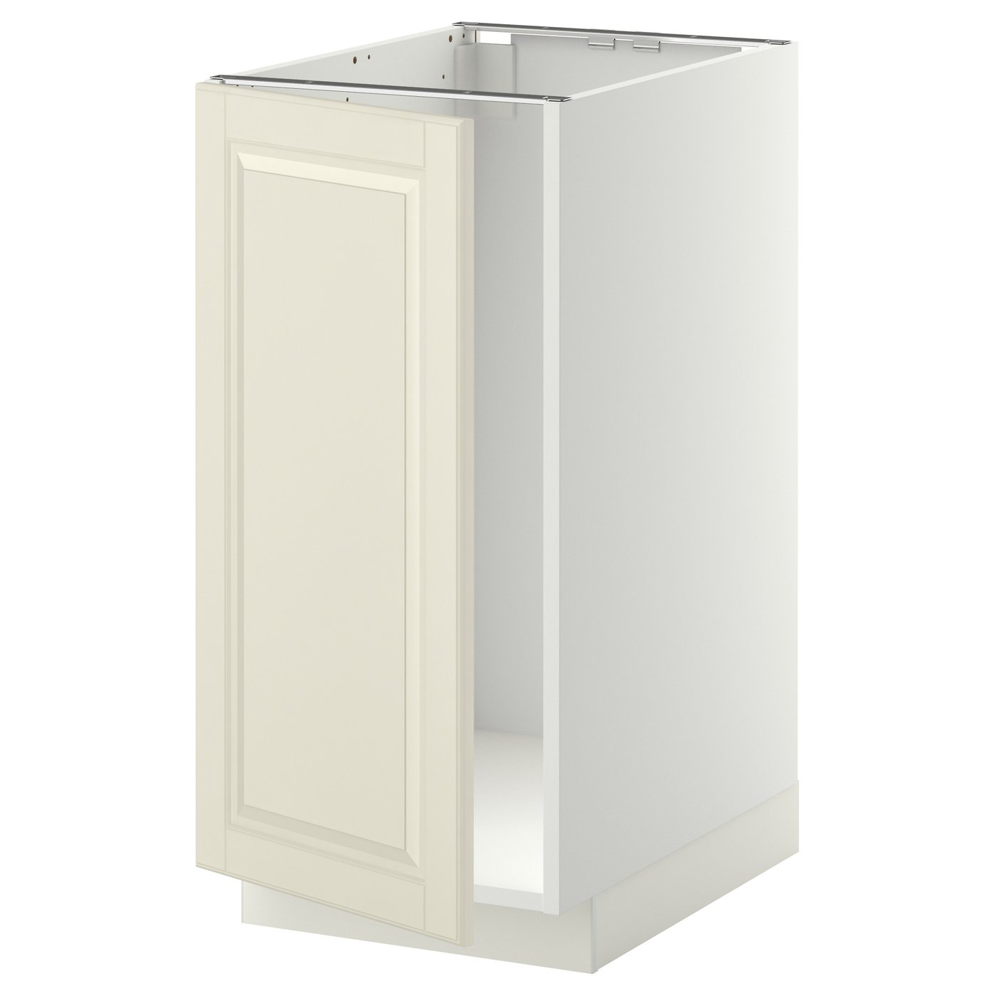IKEA METOD Base cabinet for sink with waste sorting 40x60 cm white/BODBYN off-white