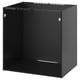 METOD Base cabinet for built-in oven/sink, black-grey, 80x60x80 cm