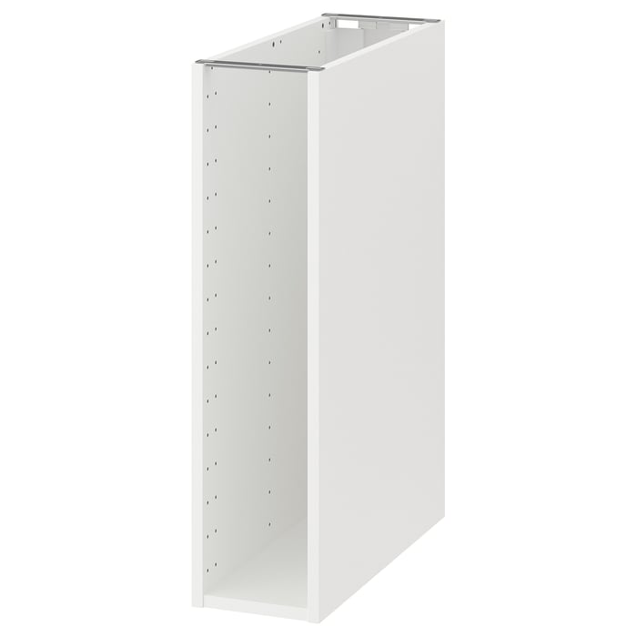 METOD base frame, white, 20x60x80 cm IKEA