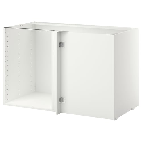 Metod اطار خزانة قاعدة زاوية أبيض Ikea