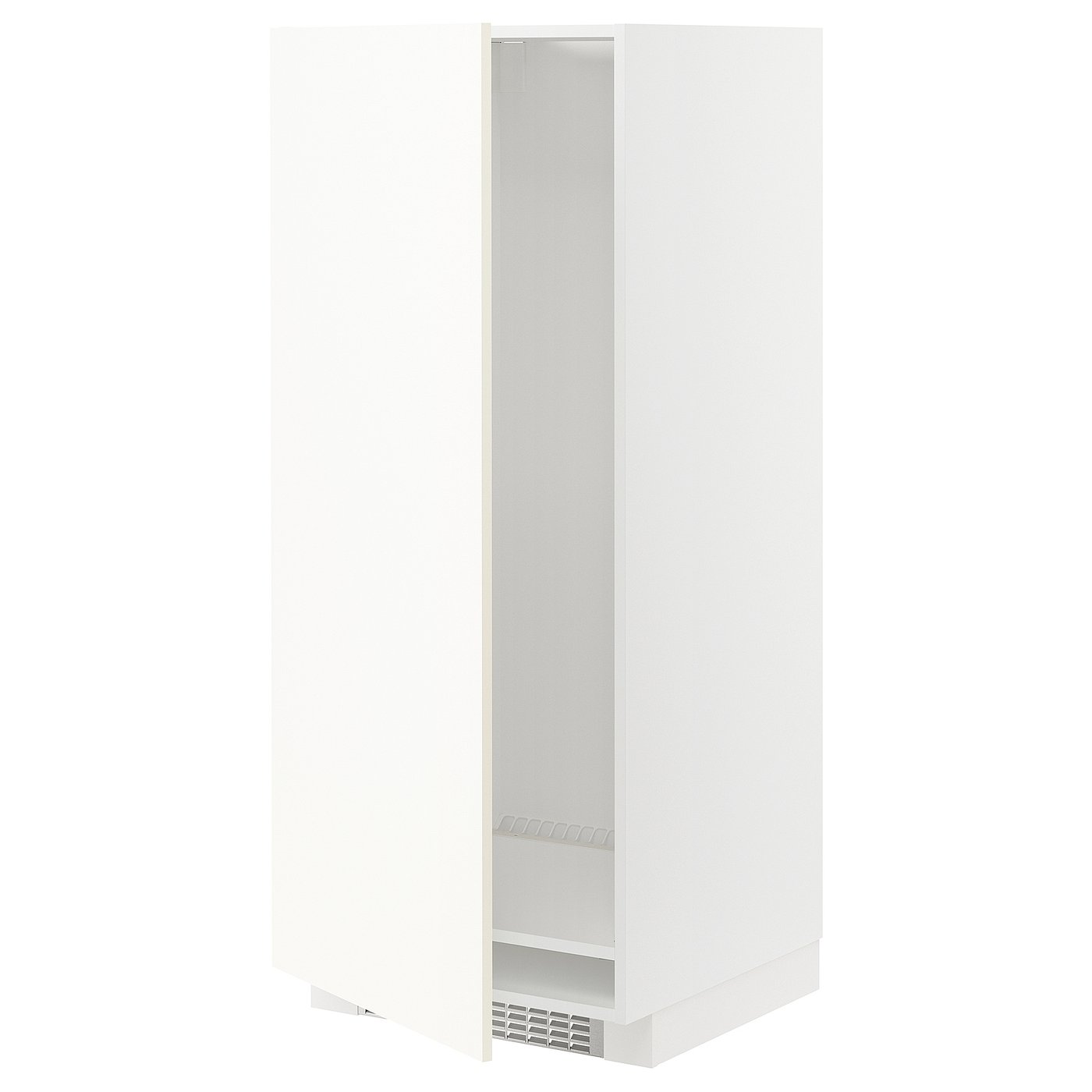 IKEA METOD High cabinet for fridge/freezer 60x60x140 cm VALLSTENA white