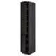 METOD High cabinet with shelves/2 doors, black/Lerhyttan black stained, 40x60x220 cm