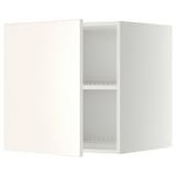 METOD Top cabinet for fridge/freezer, white/Veddinge white, 60x60 cm