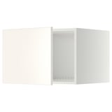 METOD Top cabinet for fridge/freezer, white/Veddinge white, 60x40 cm