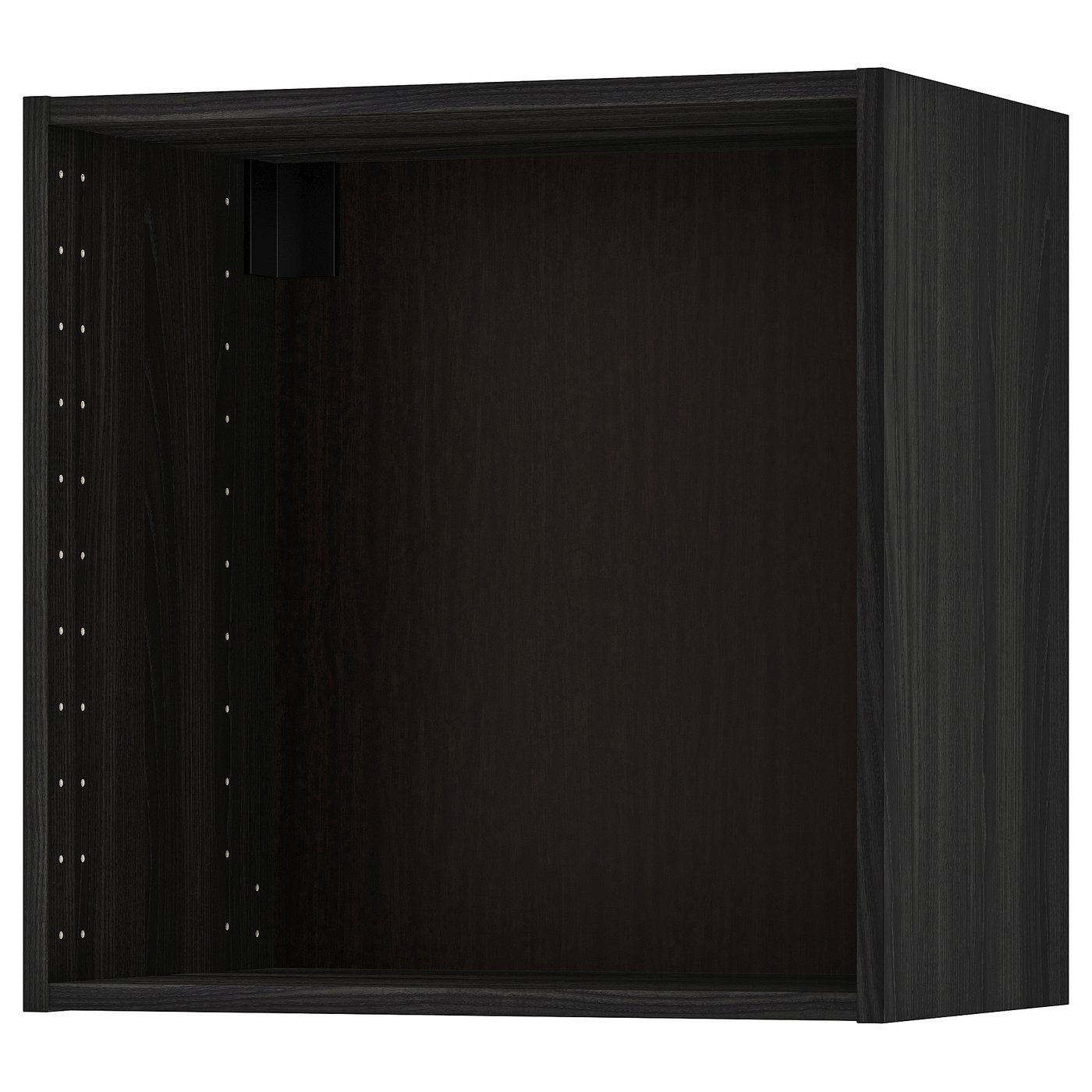 IKEA METOD Wall cabinet frame 60x37x60 cm wood effect black