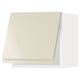 METOD Wall cabinet horizontal w push-open, white/Voxtorp high-gloss light beige, 40x40 cm