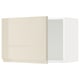 METOD Wall cabinet, white/Voxtorp high-gloss light beige, 60x40 cm