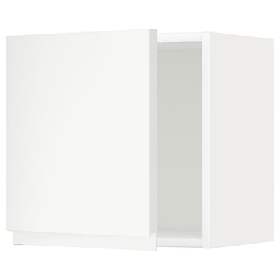METOD Wall cabinet, white/Voxtorp matt white, 40x40 cm