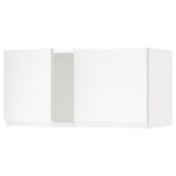 METOD Wall cabinet with 2 doors, white/Voxtorp matt white, 80x40 cm