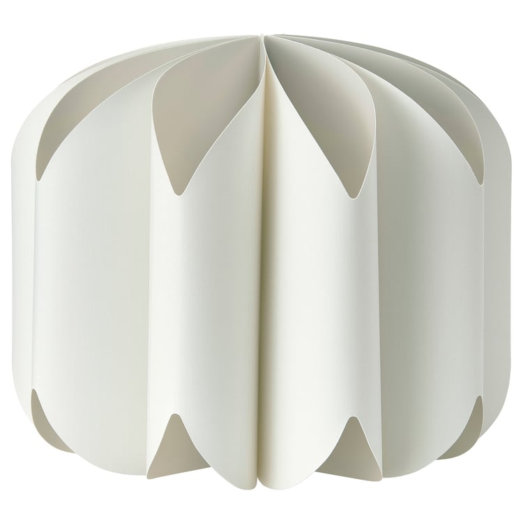 MOJNA pendant lamp shade, textile/white, 47 cm IKEA