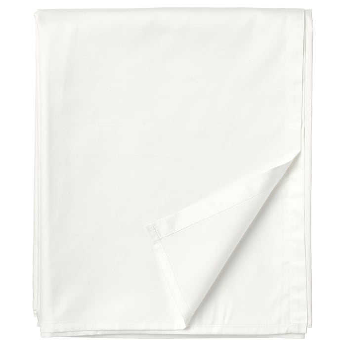 NATTJASMIN sheet, white, 150x260 cm IKEA