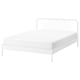 NESTTUN Bed frame, white, 180x200 cm