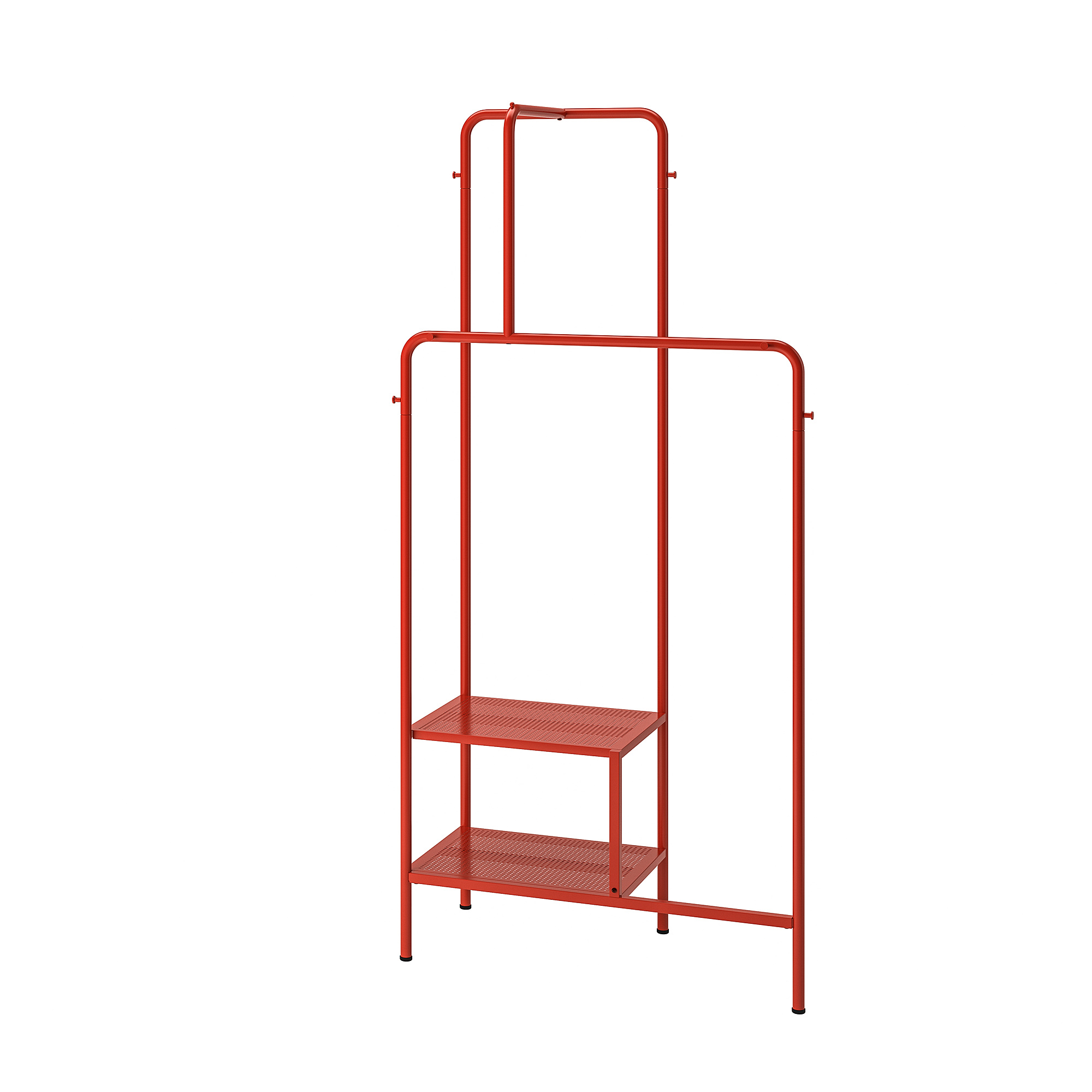 NIKKEBY Clothes rack, red, 80x170 cm IKEA