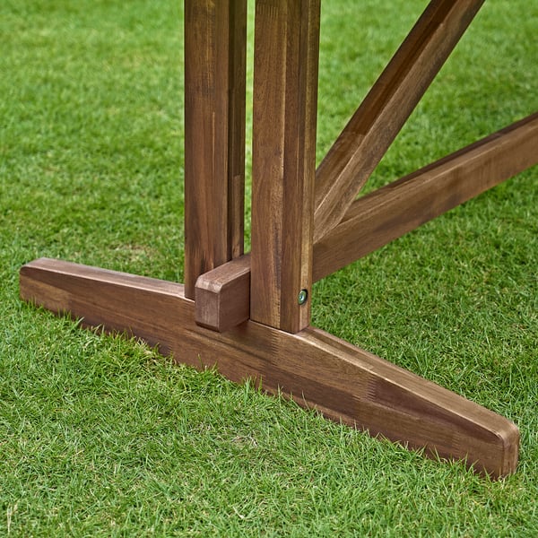 NORRMANSÖ Table, outdoor, acacia, 220x100 cm