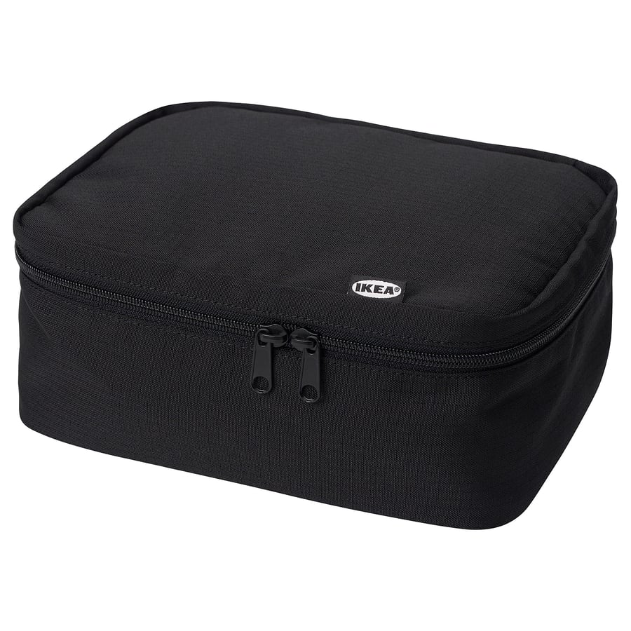 OBRYDD toiletry bag, black IKEA