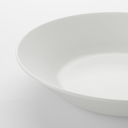 OFTAST deep plate, white, 20 cm IKEA