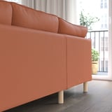 PÄRUP Corner sofa, 4-seat, Kelinge rust