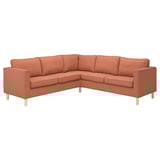 PÄRUP Cover for corner sofa, 4-seat, Kelinge rust