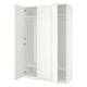 Option: PAX / FORSAND Wardrobe, white/white, 150x60x236 cm