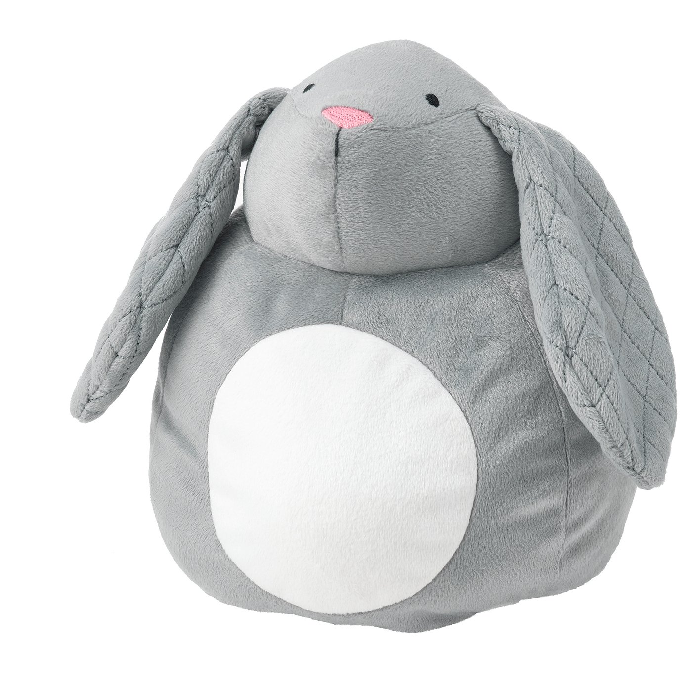 Pekhult Soft Toy With Led Night Light Grey Rabbit Battery Operated Ikea