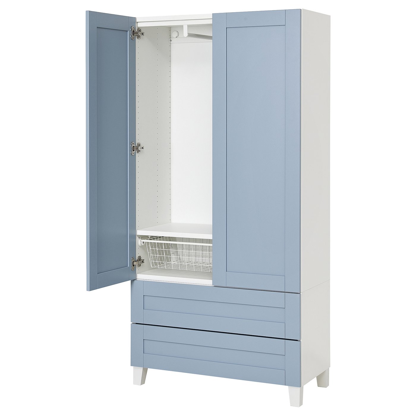 IKEA PLATSA Wardrobe 2 doors 2 drawers 80x42x173 cm