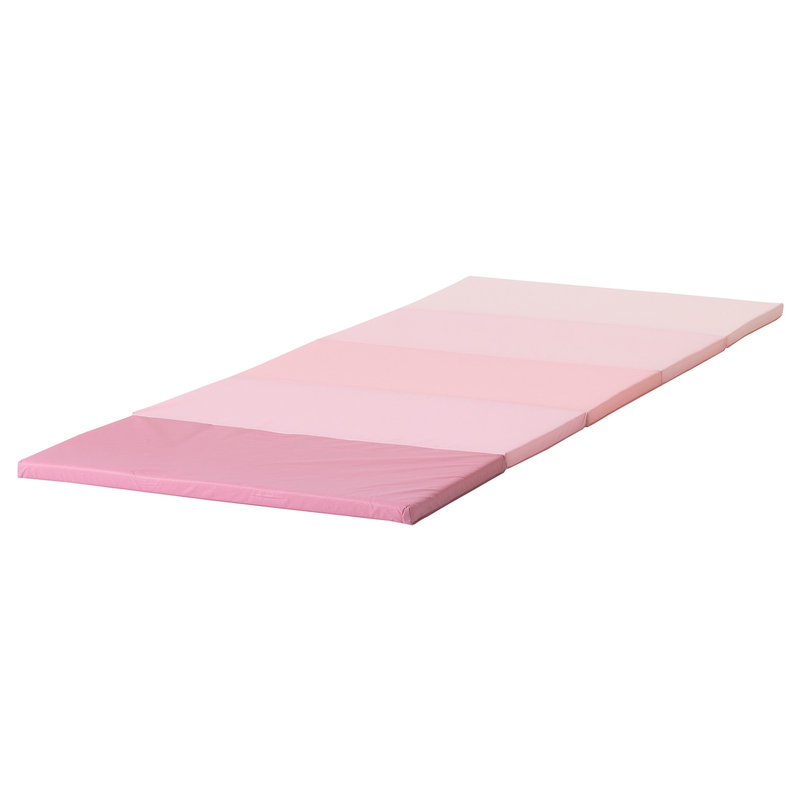 PLUFSIG Folding gym mat, pink, 78x185 cm IKEA
