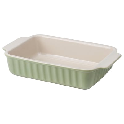 POETISK Oven dish, light green, 30x20 cm